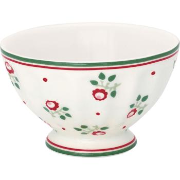 GreenGate French bowl "Abi petit" white medium