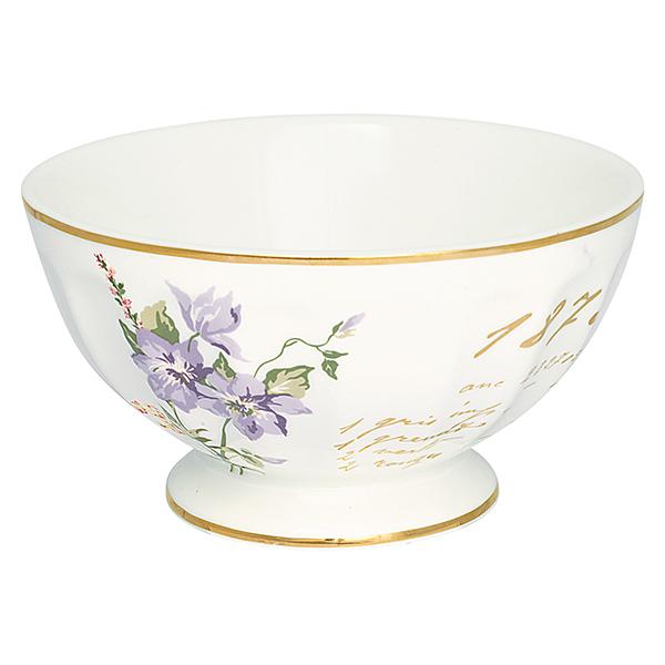 GreenGate French bowl "Jacobe" white XL